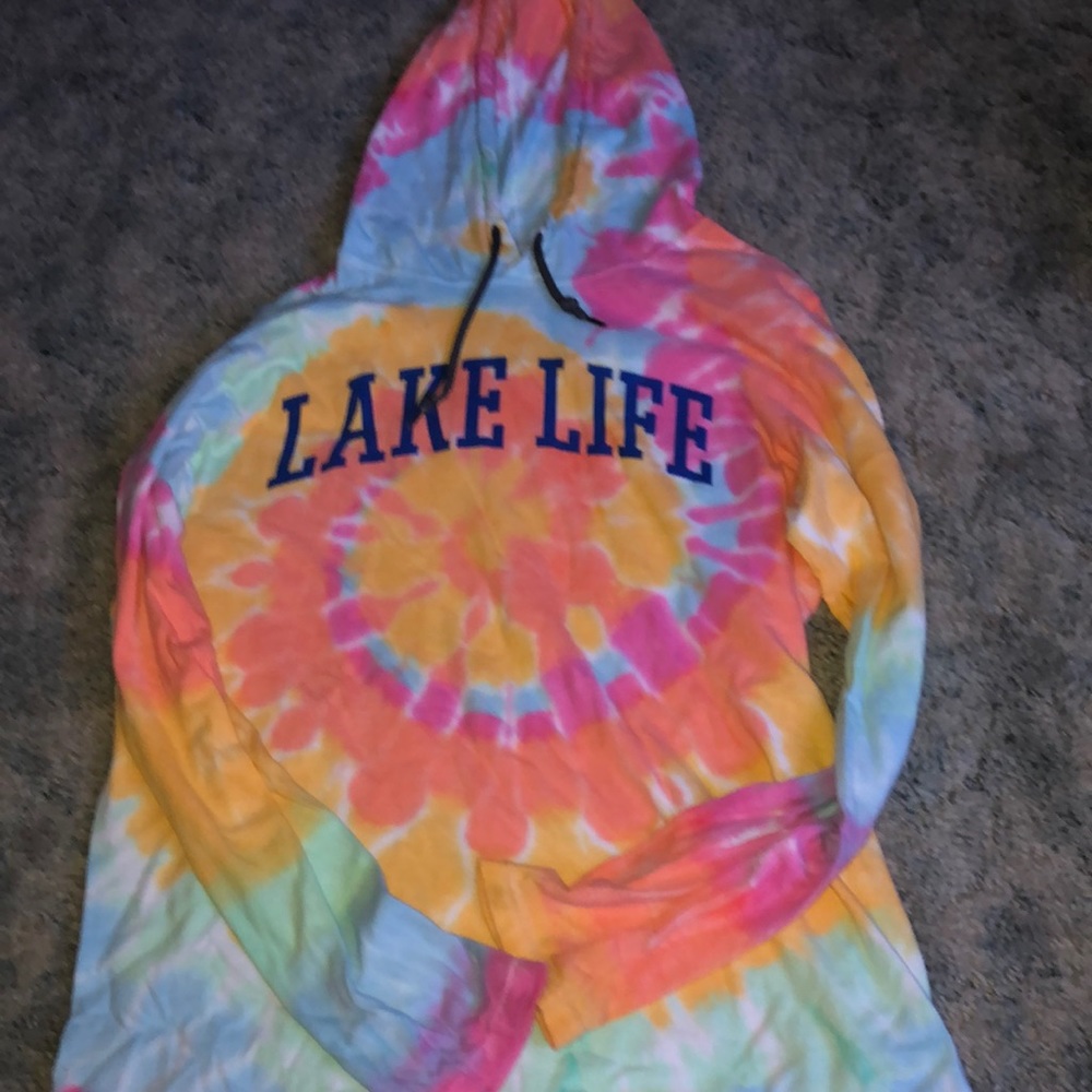 Tie-dye hoodie
